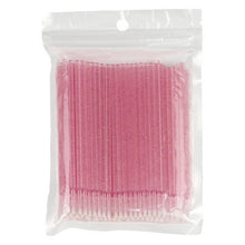 Cargar imagen en el visor de la galería, Disposable Glitter Micro Brushes Pqt 100